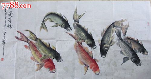 李一田·写意画··尺寸1·38·68·_7788收