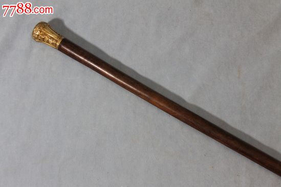 1874年欧洲鎏金手杖