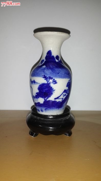 清代青花瓶_青花瓷_嘟嘟好【7788收藏__中国收藏热线】