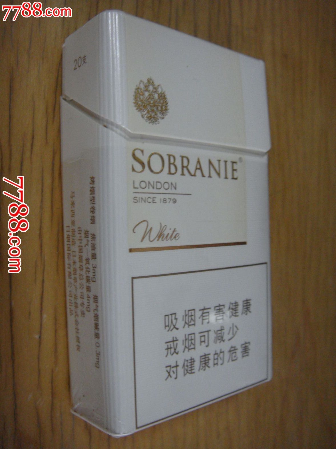 日本授权,马来西亚制造,日烟出品,中国专卖【sobranie～1879/3mg】