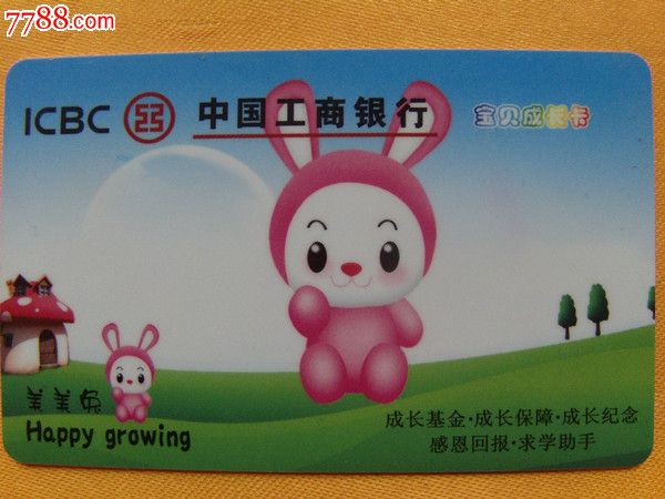 中国工商银行2011年兔年宝贝成长卡