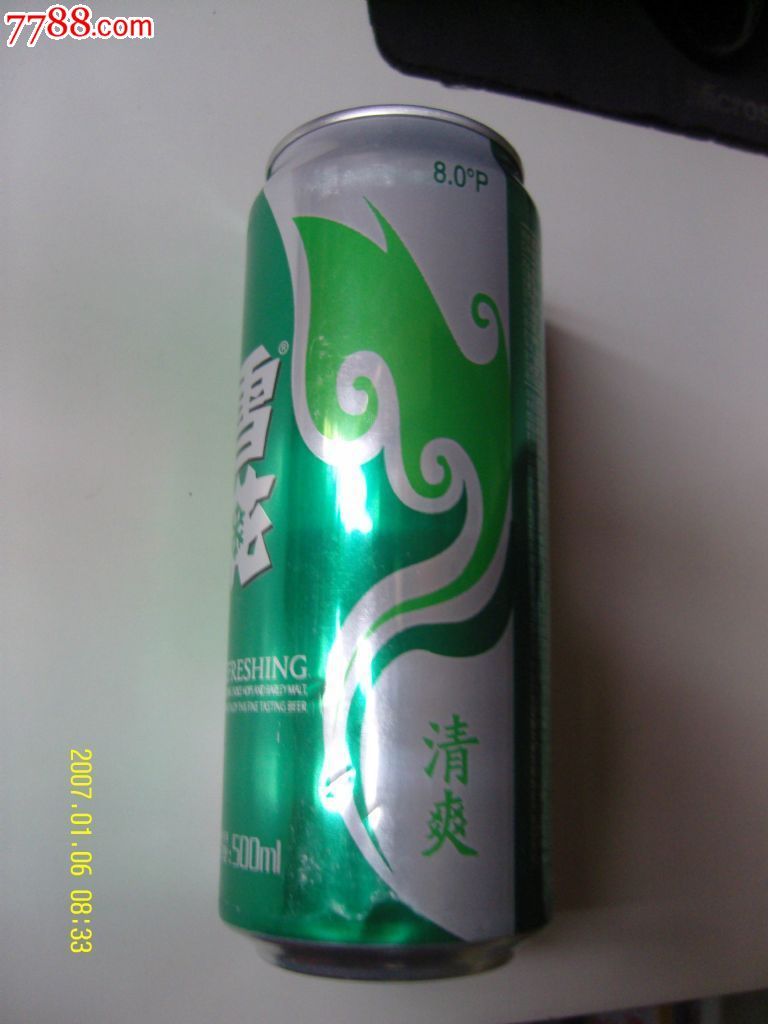 雪花啤酒易拉罐(500ml)_酒标_涿风收藏【7788收藏