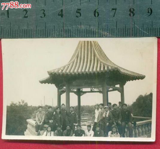 抚顺市劳动公园,1953年,老照片