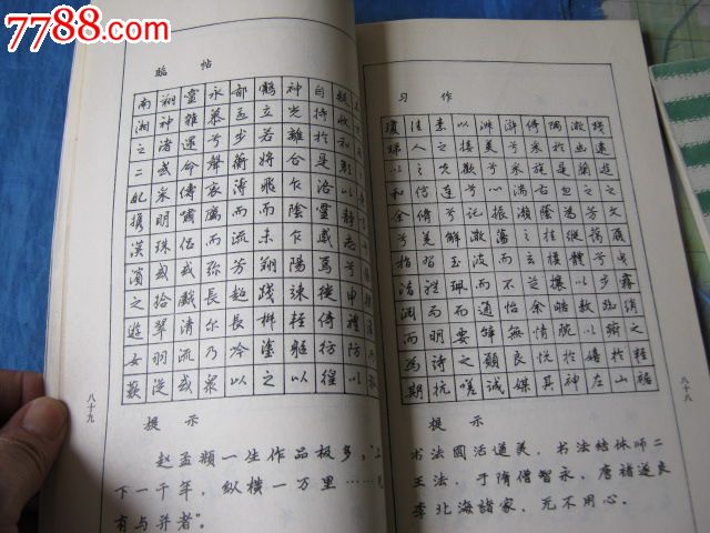 诗词钢笔字帖(全国钢笔书法字帖大赛最佳字帖一等奖、得主华继善编著书写)-se24562291-字帖-零售-7788收藏__中国收藏热线