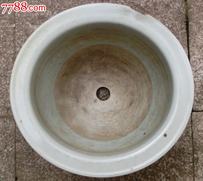 传世美品,刀马旦,仕官巡游,清朝人物粉彩瓷花盆