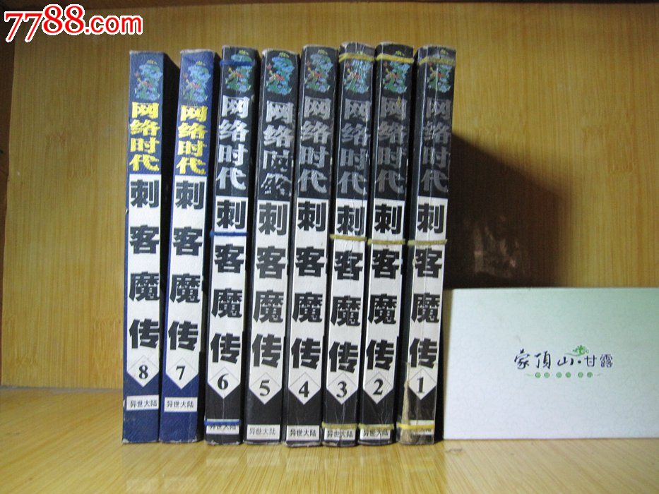 【旧书】网络魔幻玄幻武侠小说《刺客魔传1-8