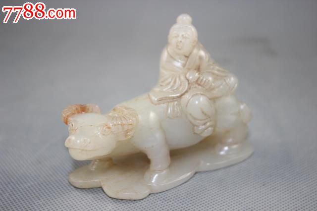牧童骑牛摆件