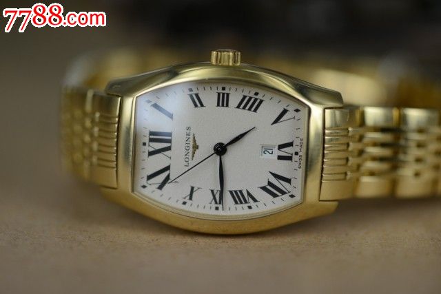 极品18k黄金浪琴女款石英腕表-价格:28500元-se-手表