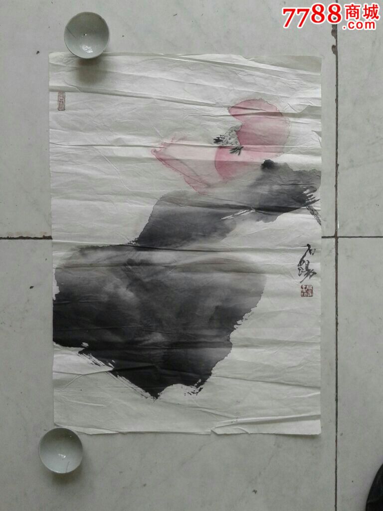 汤宾花鸟画原作