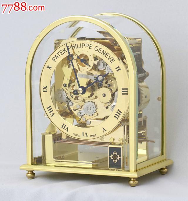 99新PatekPhilippe百达翡丽金色音乐机械钟(999)
