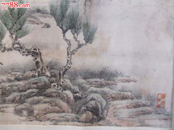 辽南民国著名画家高佩僯山水人物