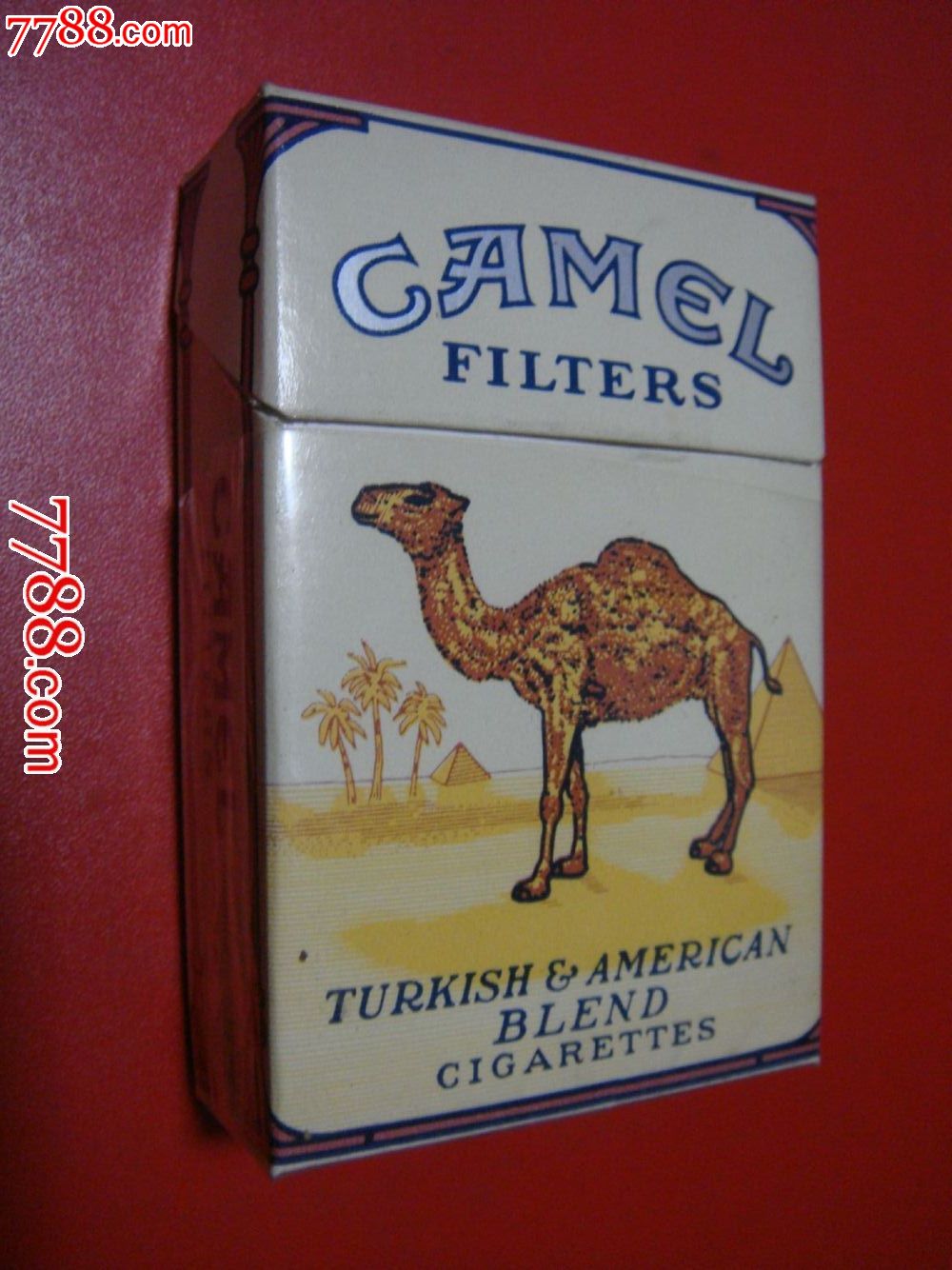 早年、美国原装【CAMEL骆驼香烟~84S'3D标