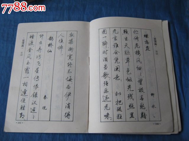 唐诗宋词钢笔字帖(著名书法家:梁鼎光书写)(一本能为人生添彩的字帖)