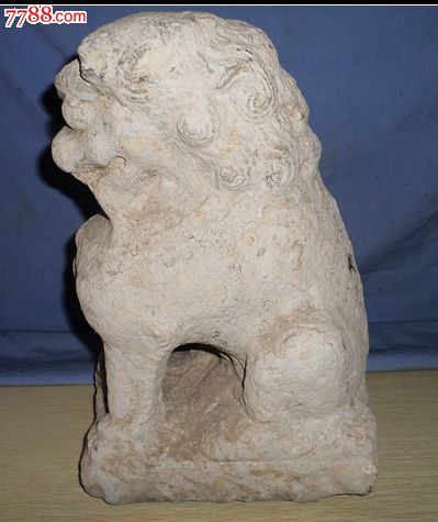 精美元代石狮子(镇宅兽)