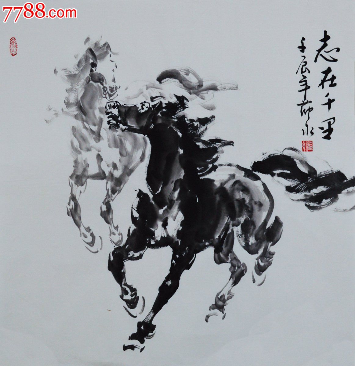 花鸟国画原作: se21410264,hn0901 属性:畜兽画原画,,水墨/写意画法