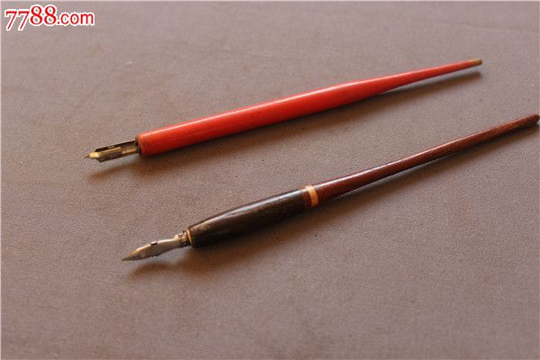 木质蘸水笔2支\/组\/老工具\/旧物\/中惠轩-价格:300.0000元-se20977050-其他收藏品-零售-7788收藏__中国收藏热线