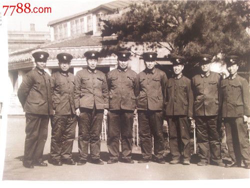 60--70年代*安警察合影.