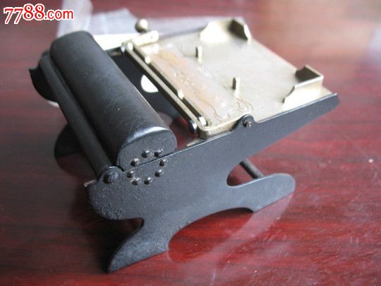 老机器收藏烟文化古董烟具卷烟器老式卷烟机(法国,18*