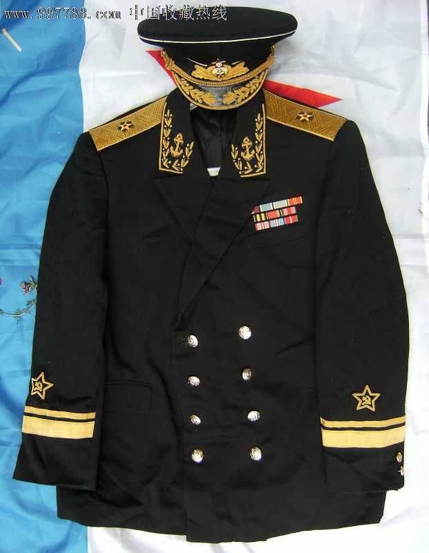 苏联/苏军海军少将礼服 帽子