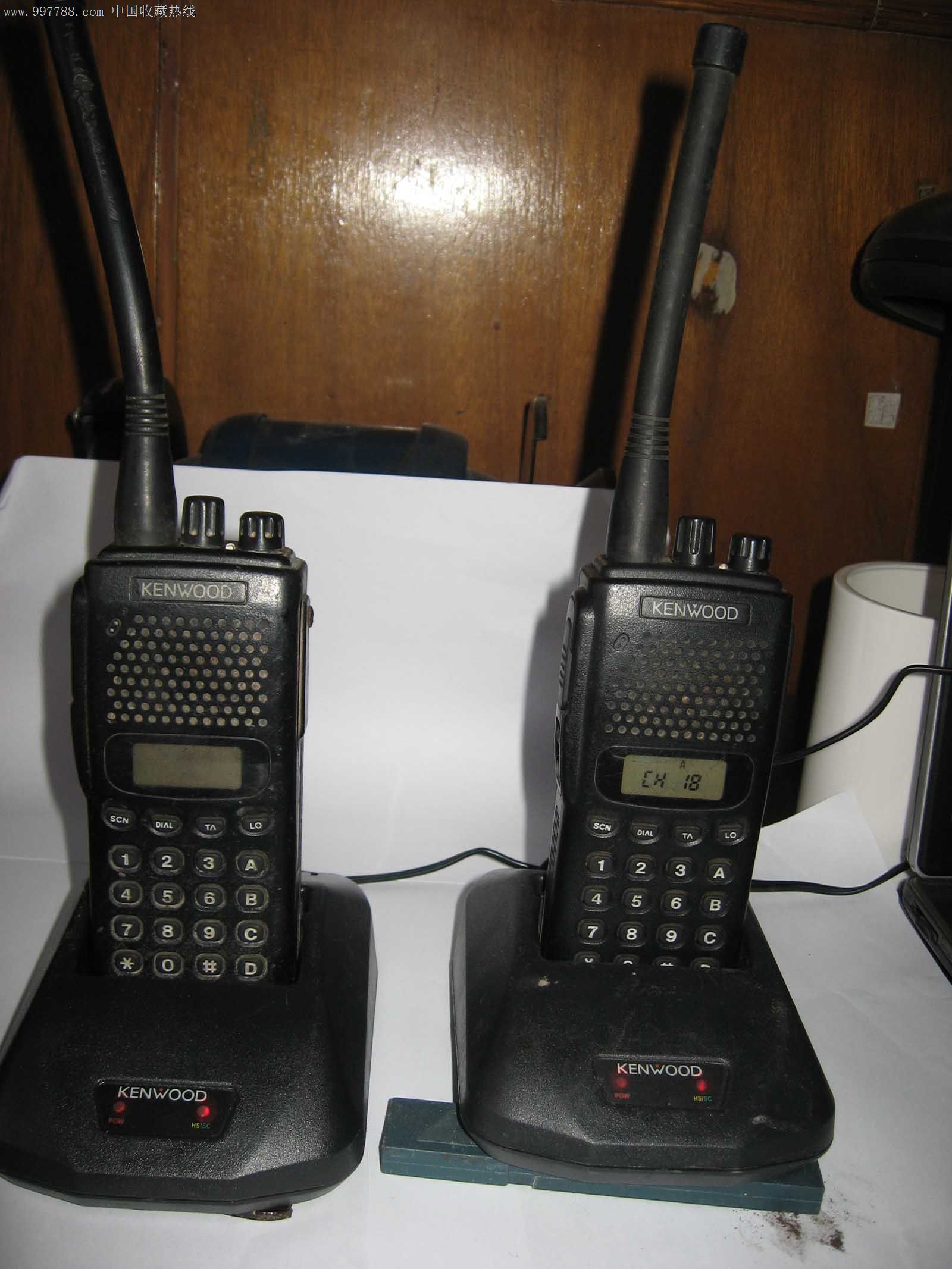 建伍牌对讲机,对讲机,年代不详,手持式对讲机,建伍kenwood,公用对讲机