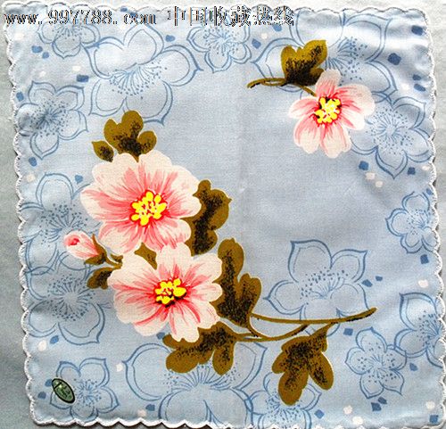 上海大花系列手帕(未使用)-se12503813-手帕/手绢-零售-7788收藏