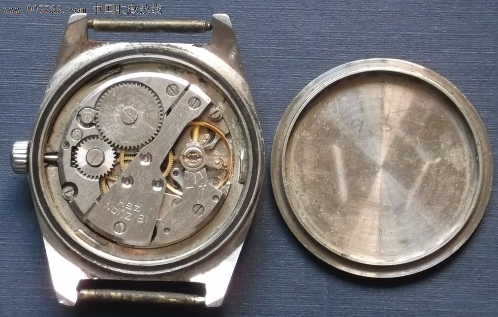 老上海/全钢防震/7120型手表
