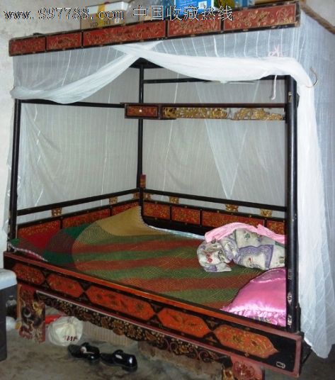 雕花木床_木床/木榻_黄金时代收藏【7788收藏__收藏热线】