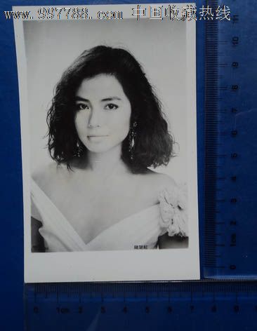 钟楚红明星美女(老照片),老照片,个人照片,年代不祥,黑白,尺寸不详