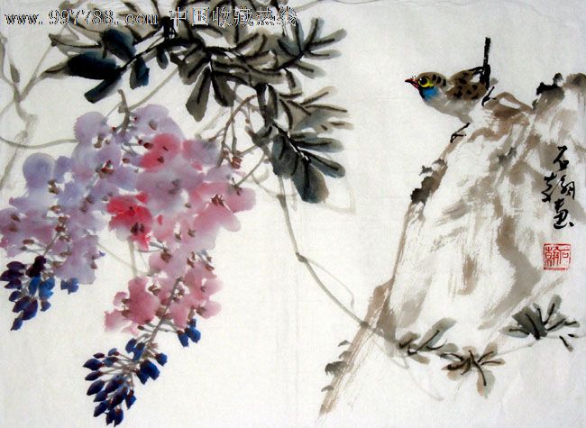 石翰/国画/花鸟精品/家居装饰/13627