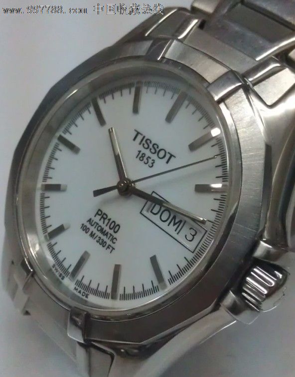 正品》天梭pr100锁把好品自动男表!