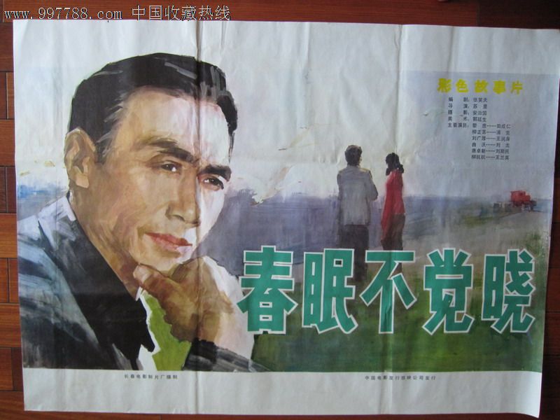 春眠不觉晓-电影海报--se13379042-零售-7788收藏__收藏热线
