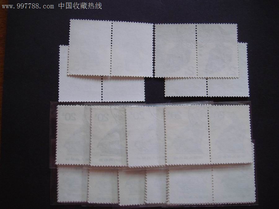 普24:(中国石窟艺术)4枚全(双连5个10套)-新中国邮票--se13424257