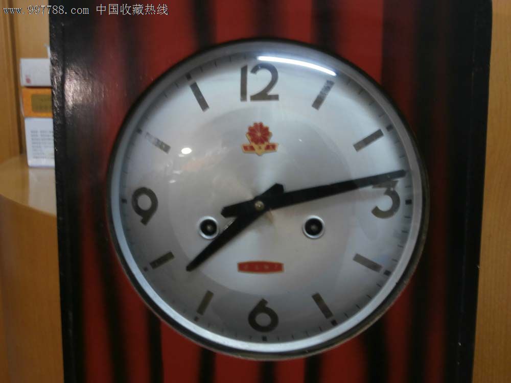 挂钟,机械,年代不详,其他品牌,中国内地,木质_第2张_7788挂钟