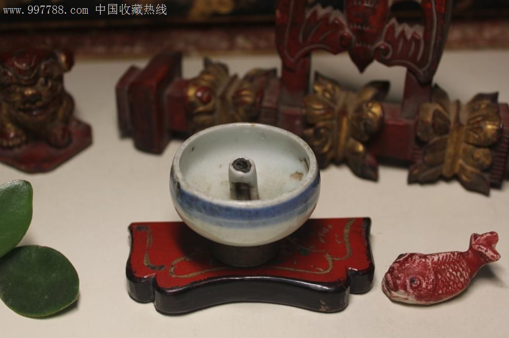 清。青花油灯盏_青花瓷_图片鉴赏_收藏价值_7788青花瓷收藏