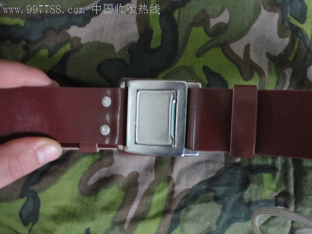 正品1978年武装带65式武装带红*兵腰带