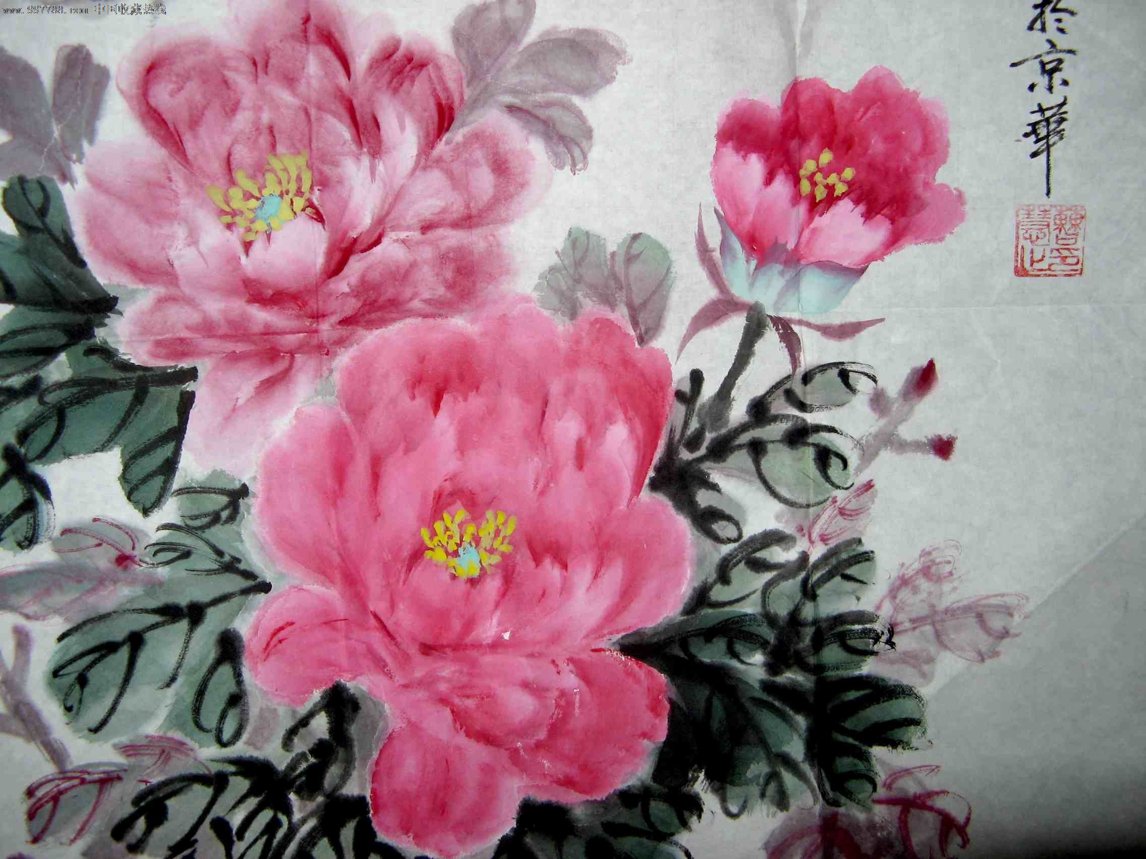 画《富贵长青》-价格:36元-se13925078-花鸟国画原作-零售-7788书画网