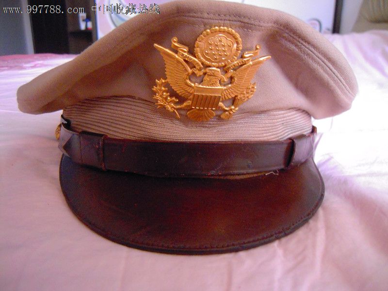 二战美军陆*航空队军官58码夏季帽