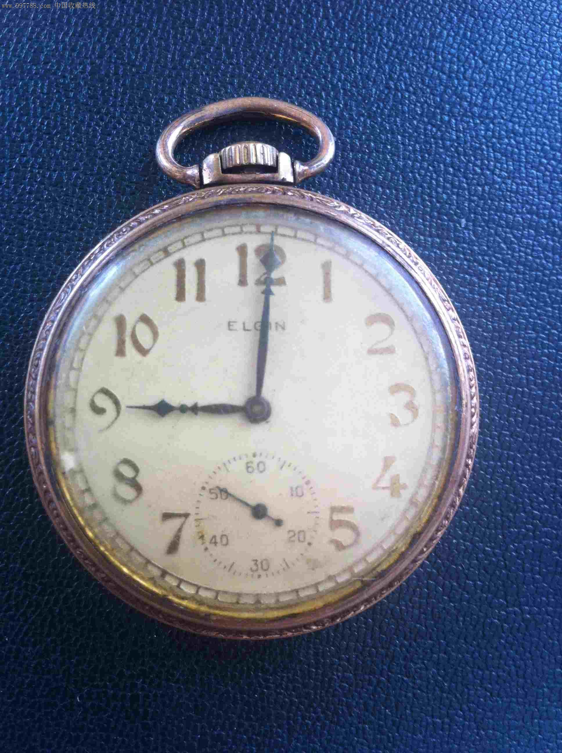 1924年美国elgin怀表