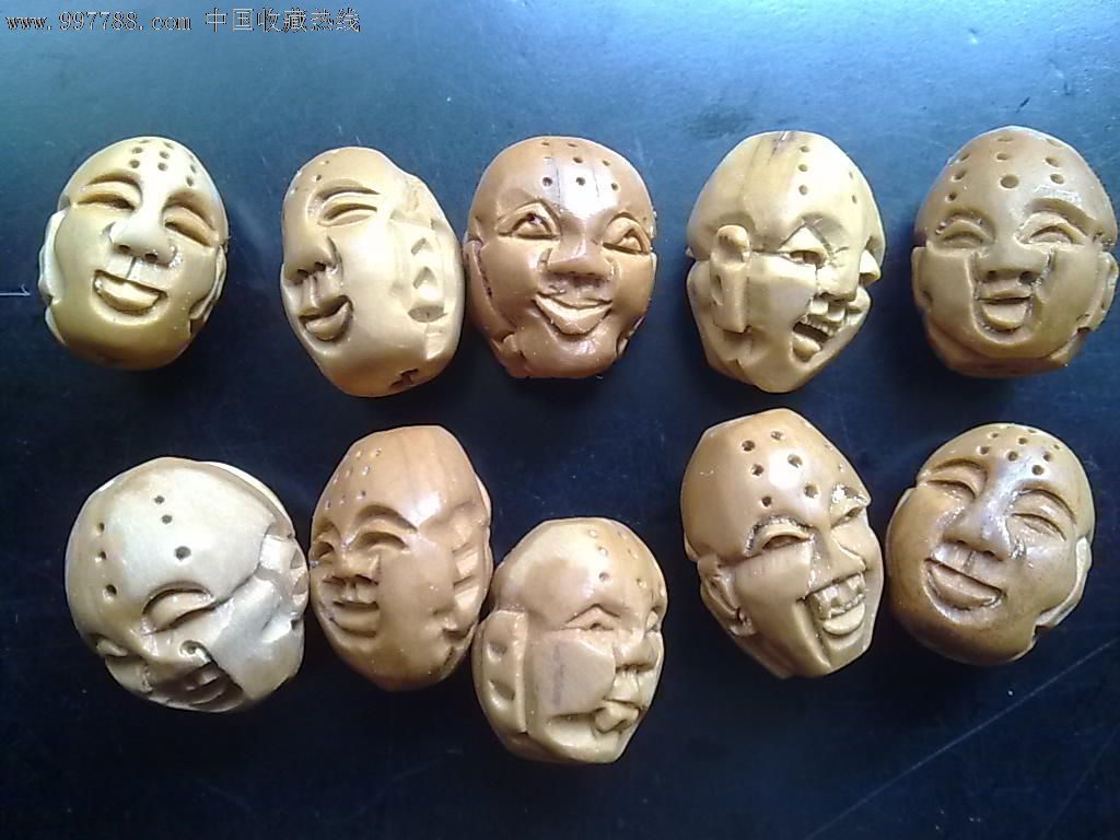 头顶九个圆点香疤和尚(10颗)