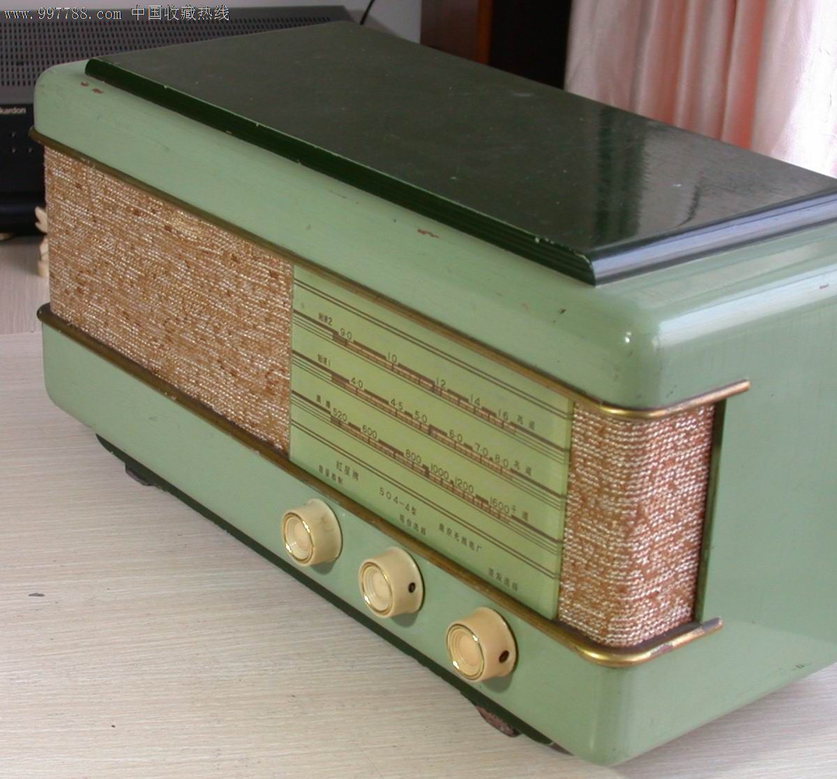 红星504-4电子管收音机之二,收音机,电子管收音机,五十年代(20世纪)