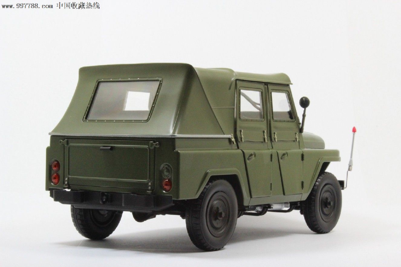 1:18合金成品限量款北汽北京吉普212bj212綠色硬頂版_轎車/賽車模型