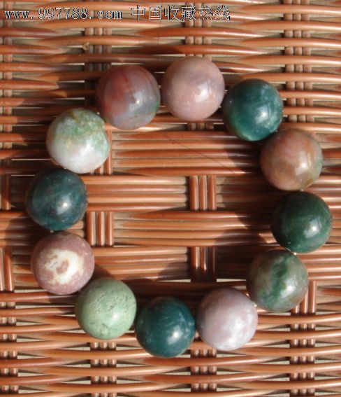 云南七彩玉石手链