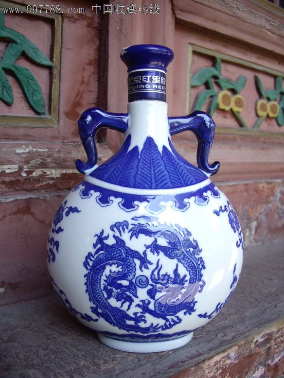 红星二锅头2r75青花瓷龙珍品二锅头750ml
