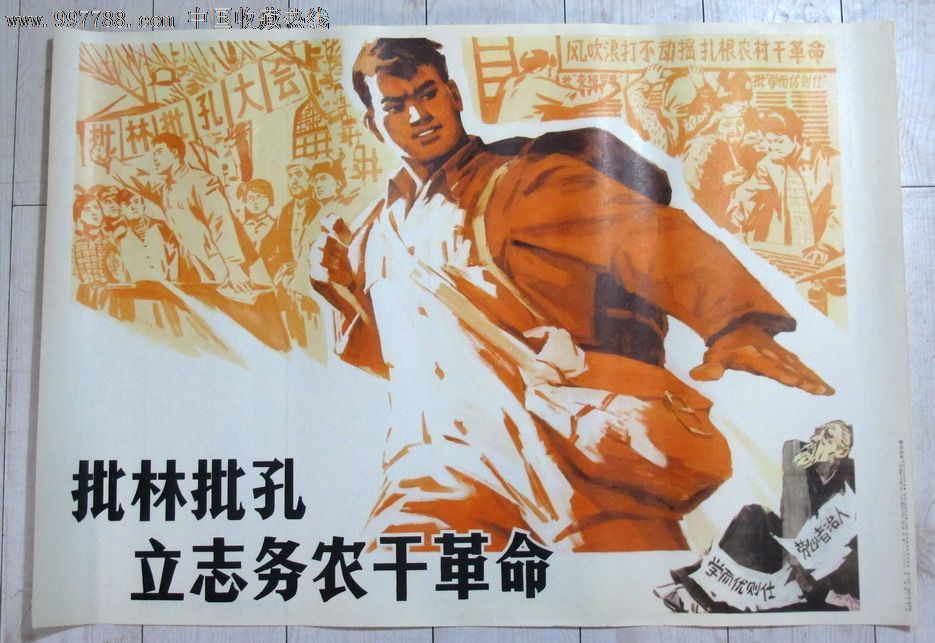 批林批孔立志务农干革命