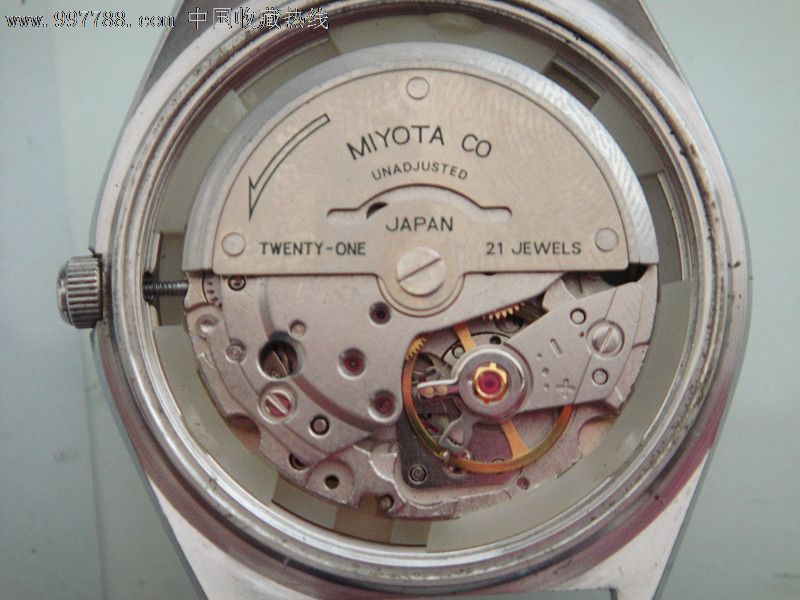 西铁城miyota美优达全自动机械机芯