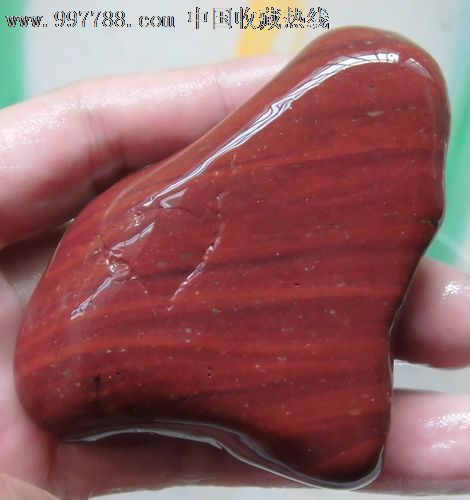 红石头彩石长江红系列水榭鱼缸桌面摆放把玩天然原料点缀奇石红木纹