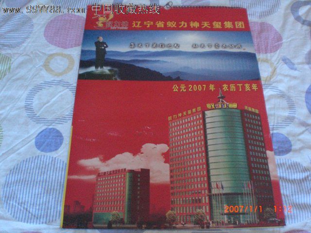 辽宁省蚁力神天玺集团2007