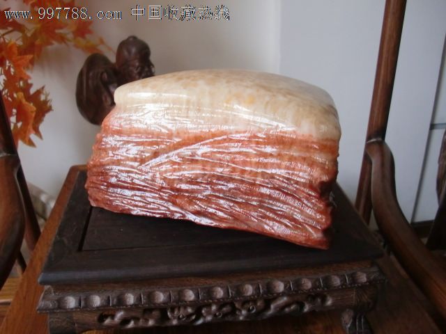 彩霞石五花肉_大化石/彩玉石_第1张_7788奇石收藏