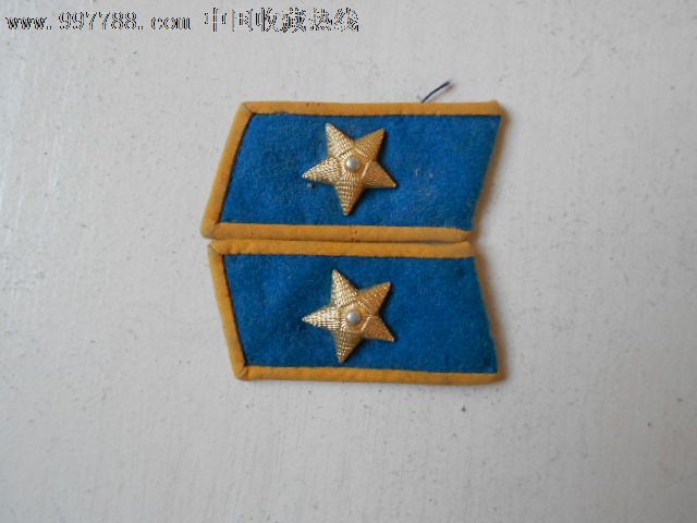 空军领章一对