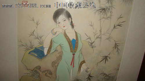 吕清华精品《仿宋人衣饰美女》